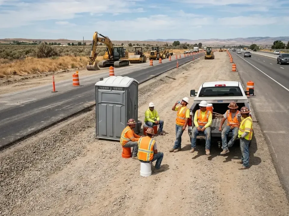 highway-road-construction-crew-007 — frequently asked questions, Porta Potty and Restroom Rentals in Oracle, AZ